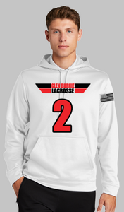 GBHS LAX - On Field Collection - WHITE Hoodie Sweatshirt (Adult & Youth)