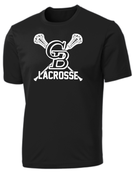 GBHS LAX - Official Performance Short Sleeve Shirt - (Red or Black)