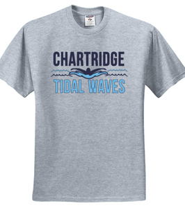 Chartridge Swim - Official Short Sleeve T Shirt (Grey or White)