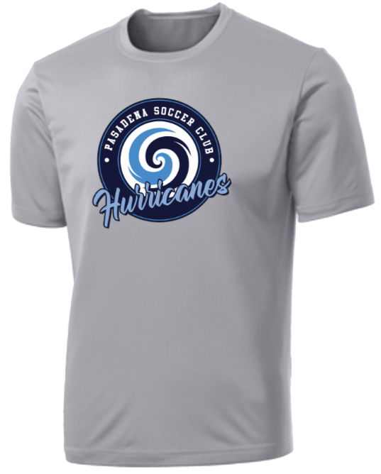PSL Hurricanes - Official Performance Short Sleeve Shirt - (Navy Blue or Silver)