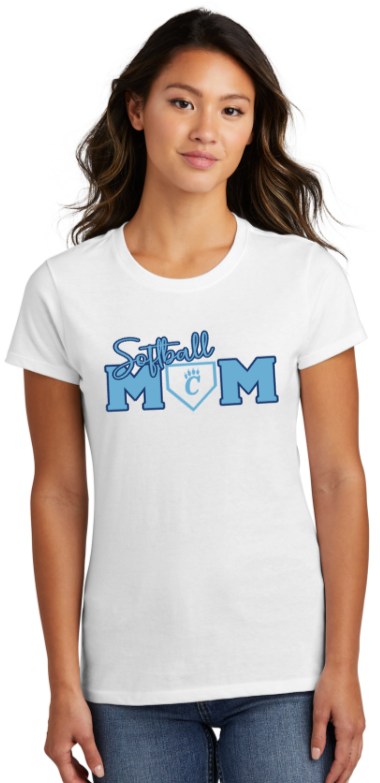 Softball Mom T-Shirt - Funny Graphic Tee For Baseball Moms, Cotton Blend, Game Day Shirt - View #12