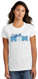 CHS Softball - Mom Short Sleeve T Shirt (White or Light Blue)