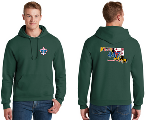 Troop 447 - Hoodie Sweatshirt (Forest Green or Charcoal)