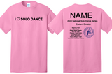 Picken - Official Event Shirt (Pink / Grey) - Add Custom Name to Item in Notes at Checkout