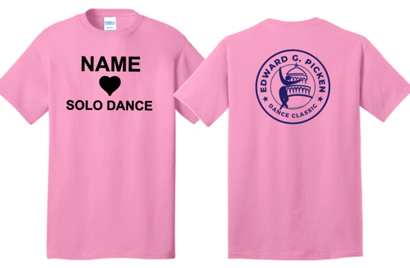 Picken - Love Dance T Shirt (Pink or Grey)