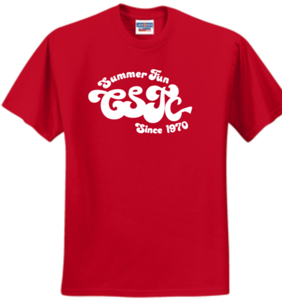 CSTC - Official Short Sleeve T Shirt (Red or Navy Blue)