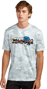 WC Seadogs Swim - MD FLAG Iron Camo Hex Short Sleeve Shirt