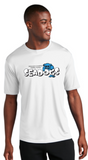 WC Seadogs Swim - Official Performance Short Sleeve Shirt - (Silver or White)