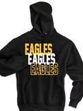 EAGLES Black (SS Shirt, LS Shirt, Hoodie, Vneck)