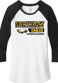 Northeast Eagles Cheer Raglan