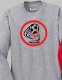 GBHS Soccer - Long Sleeve Shirt (Red, White and Grey)