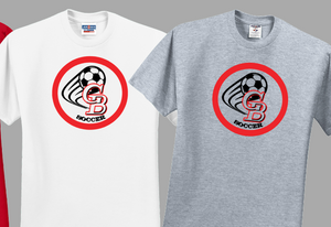 GBHS Soccer - Official Short Sleeve (White or Grey)