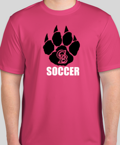 RETRO - 2019 GBHS Soccer - Dark Pink Blended Performance Blend