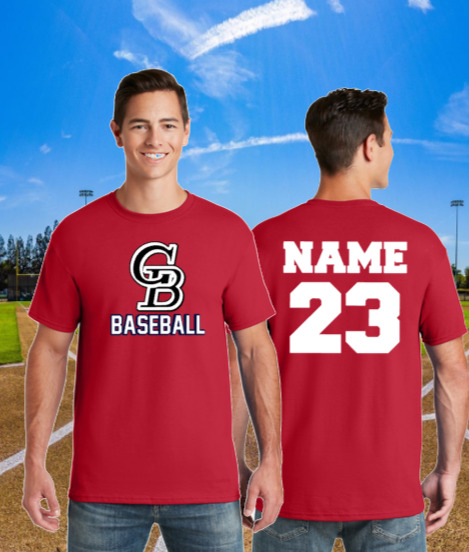 GB Baseball - Classic Glen Burnie Baseball Short Sleeve T Shirt