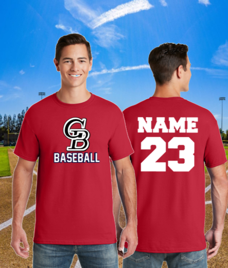 Classic Red Baseball Jersey