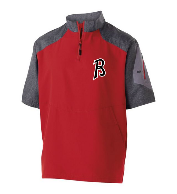 BBC - Official Raider Short Sleeve Pullover (Red/Black/White)