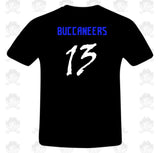 BUCS Football - Throw Down! - Short Sleeve T Shirt (Adult & Youth)