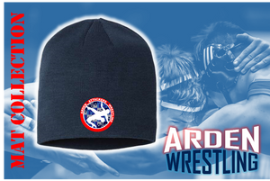 Arden Wrestling - Navy Blue Beanie Hat