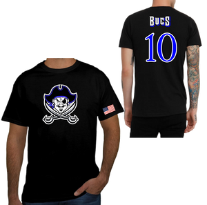 Bucs Rep My Player Shirt Mens & Womens - ADD JERSEY NUMBER AT CHECKOUT