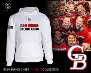 Glen Burnie High School -  Cheer Hoodie Sweatshirt (Adult & Youth)
