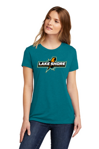 Lake Shore Softball - Official Lady Short Sleeve Shirt - Teal