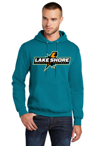 Lake Shore Softball - Official Hoodie Sweatshirt (Teal/Black/Orange)