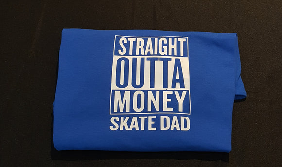 Straight Outta Money Dance Dad - T - Shirt