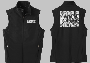 DIM DANCE COMPANY - Soft Shell Vest