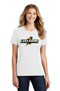 Lake Shore Softball - Official Lady Short Sleeve Shirt (Black / White)