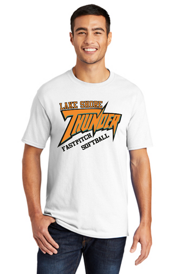 Lake Shore Softball - Thunder Official Short Sleeve Shirt (Black / White)